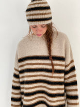Pomandere - sweater earthy stripe