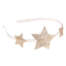 numero74 - glitter star headband - gold